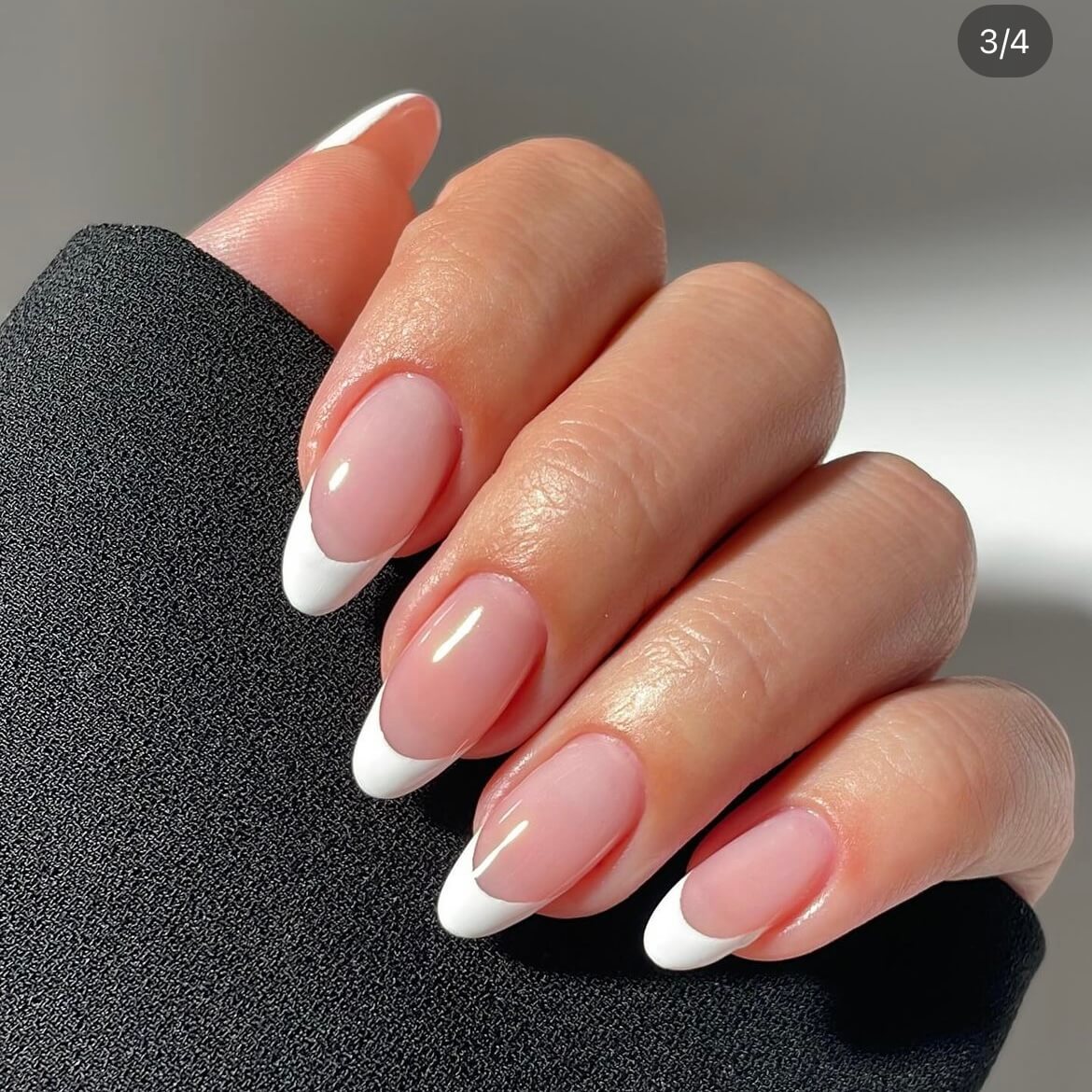 Uñas Blanca Francesa BELLEX de Gel Semi-Curadas Adhesivas BX00265